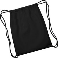 Westford Mill Men's Earthware Gymsac (13 Litres) in Jet Black