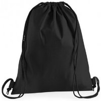 Westford Mill Men's Premium Cotton Gymsac in Black