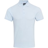 Premier Men's Coolchecker Plus Pique Polo With CoolPlus in Light Blue | Size: 2XL