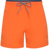 Asquith & Fox Men's Swim Shorts in Pale Orange | Size: Small