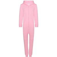 Comfy Co Plain All One Onesie Pink