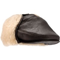 Newton Sheepskin Nappa Finish Cap Dark