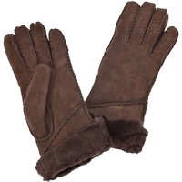 Eastern Counties Leather Women's Long Cuff Sheepskin Gloves in Light Brown | Size: XL