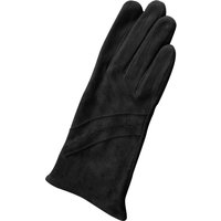 Eastern Counties Leather Women's Sian Suede Gloves in Black | Size: Small