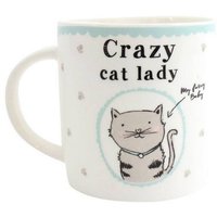 Something Different Crazy Cat Lady Ceramic Boxed Mug
