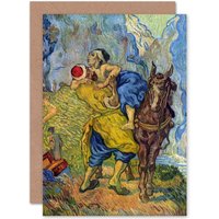 Artery8 Vincent Van Gogh Good Samaritan Fine Art Greetings Card