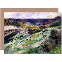 Artery8 Renoir Road At Wargemont Old Master Painting Art Card