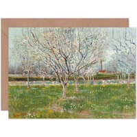 Artery8 Vincent Van Gogh Orchard Blossom Plum Trees Art Card