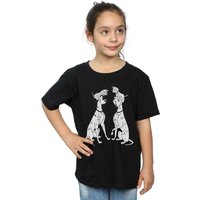 Girl's 101 Dalmatians Family Cotton T-Shirt in | Size: 7-8 Years
