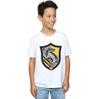 Hufflepuff Crest Flat T Shirt