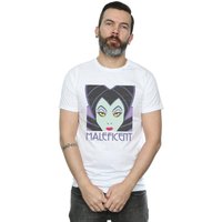 Maleficent Cropped Head T Shirt
