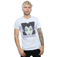 Maleficent Cropped Head T Shirt