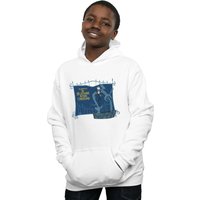 Disney Boy's Nightmare Before Christmas Jack & The Well Hoodie in White | Size: 5-6 Years