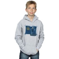 Disney Boy's Nightmare Before Christmas Jack & The Well Hoodie in Grey | Size: 7-8 Years