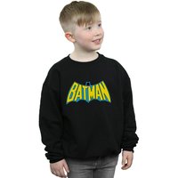 Boy's Batman Retro Logo Sweatshirt in | Size: 5-6 Years