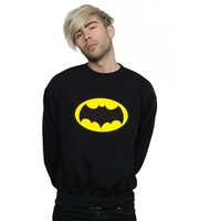 DC Comics Men's Batman TV Series Logo Sweatshirt in Black | Size: Large