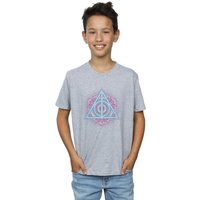 Neon Deathly Hallows T Shirt