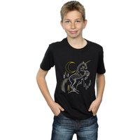 Unicorn Line Art T Shirt