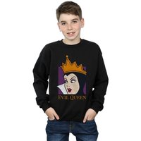 Evil Queen Cropped Head Sweatshirt
