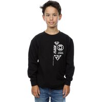 Boy's Justice League Chest Icons Sweatshirt in | Size: 12-13 Years