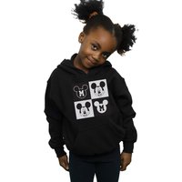 Girl's Mickey Mouse Smiling Squares Hoodie in | Size: 5-6 Years