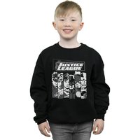 Boy's Justice League Stripes Sweatshirt in | Size: 5-6 Years