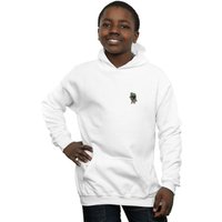 Star Wars Boy's Boba Fett Chest Print Hoodie in White | Size: 7-8 Years