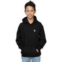 Star Wars Boy's The Force Awakens BB-8 Chest Print Hoodie in Black | Size: 7-8 Years