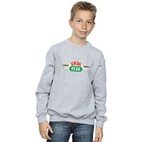 Friends Boy's Central Perk Sweatshirt in Grey | Size: 7-8 Years