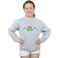 Friends Girl's Central Perk Sweatshirt in Grey | Size: 7-8 Years