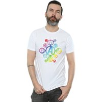Avengers Infinity War Rainbow Icons T Shirt
