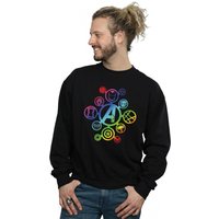 Avengers Infinity War Rainbow Icons Sweatshirt