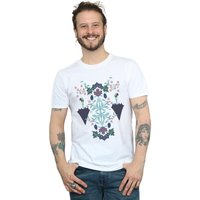 Mary Poppins Floral Collage T Shirt