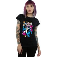 Marvel Women's Cloak & Dagger Comic Cover Cotton T-Shirt in Black | Size: Medium
