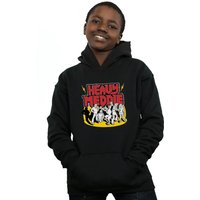 Scooby Doo Boy's Heavy Meddle Hoodie in Black | Size: 7-8 Years