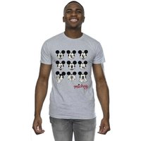 Mickey Mouse Many Faces T Shirt