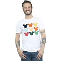 Mickey Mouse Heads Square T Shirt