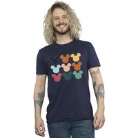 Mickey Mouse Heads Square T Shirt