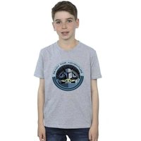 Star Wars Boy's The Mandalorian Grogu Ready For Adventure T-Shirt in Grey | Size: 3-4 Years