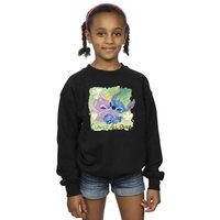 Girl's Lilo & Stitch St Patrick´s Day Clover Sweatshirt in | Size: 5-6 Years