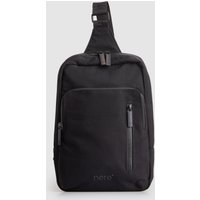 Nere Travel Bondi Nylon Sling Backpack in Black