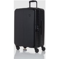 Nere Travel Venture Dual Open Medium Suitcase in Black