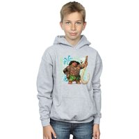 Disney Boy's Moana Maui Hoodie in Grey | Size: 12-13 Years