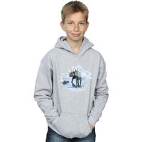 Star Wars Boy's Christmas AT-AT Reindeer Hoodie in Grey | Size: 12-13 Years