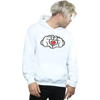 Mickey Mouse Heart Hands Hoodie