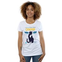 DC Comics Women's Batman Catwoman When In Rome Cotton T-Shirt in White | Size: Medium