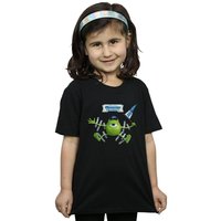 Girl's Monsters University Taped Mike Cotton T-Shirt in | Size: 12-13 Years