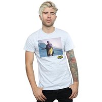 Batman TV Series Surfing Logo T Shirt