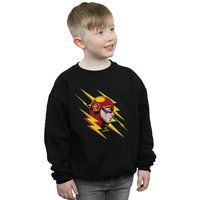 Boy's The Flash Lightning Portrait Sweatshirt in | Size: 9 Years