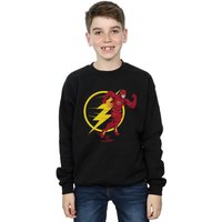Boy's The Flash Running Emblem Sweatshirt in | Size: 7-8 Years